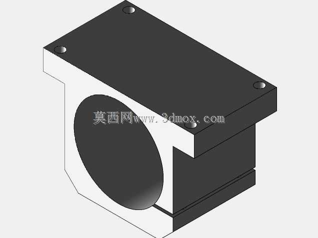 主轴电机安装支架夹具CNC 65mm