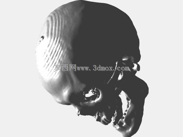 万圣节骷髅头耳机/耳机支架存储-可通过CT扫描进行3D打印
