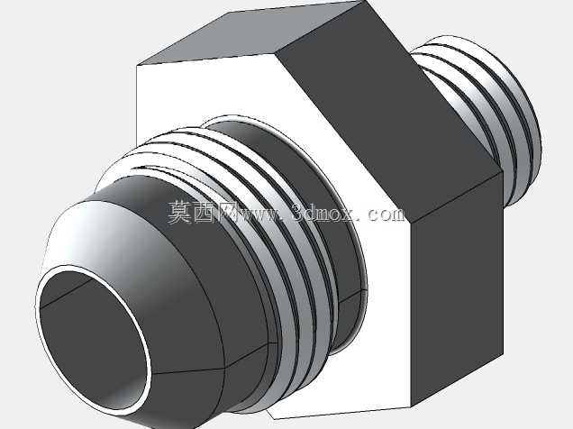 仪表板-08 AN JIC 37°3/4-16外螺纹直通至M12x1.5 O形圈适配器