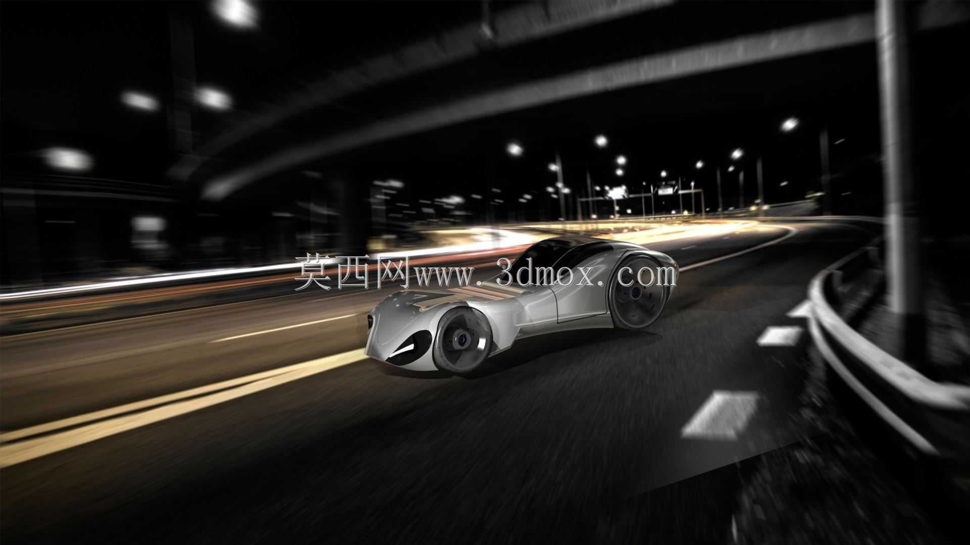 工作进行中,豪华跑车