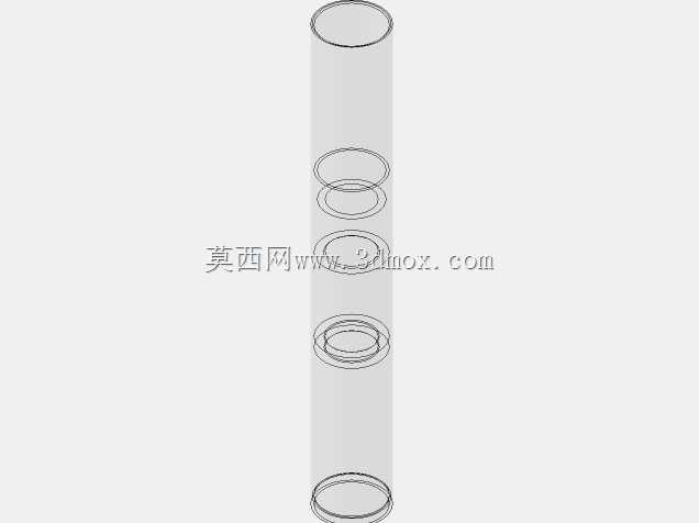 带集成抑制器的18英寸公牛筒