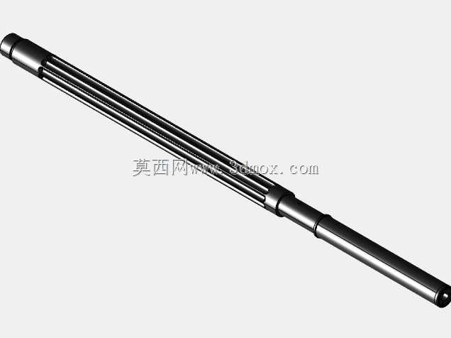 带集成抑制器的18英寸公牛筒