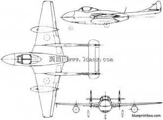 De Havilland DH。115吸血鬼