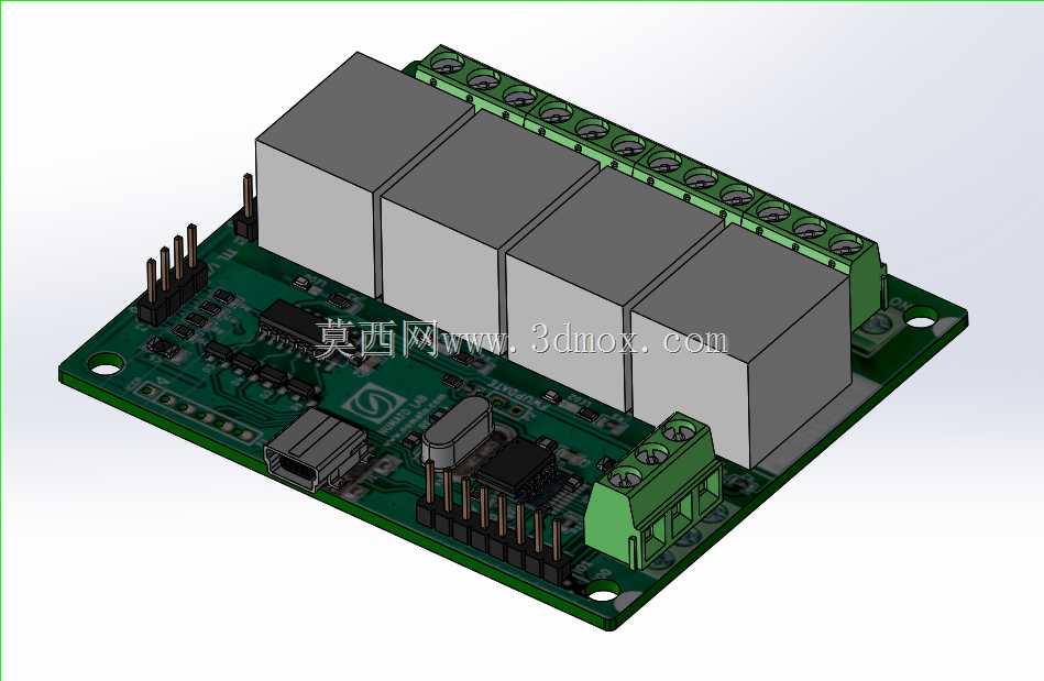 Numato 4通道USB中继模块