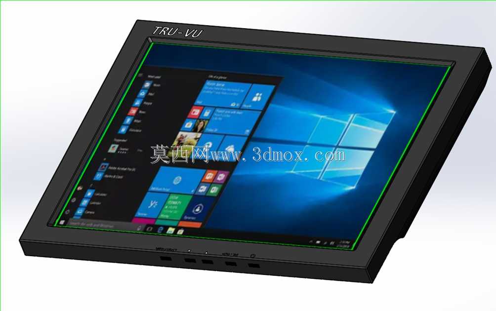 15“TruVu计算机监视器