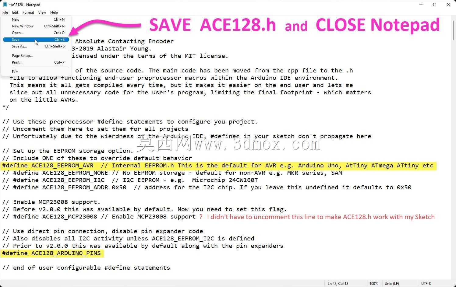 伯恩斯ACE-128编码器