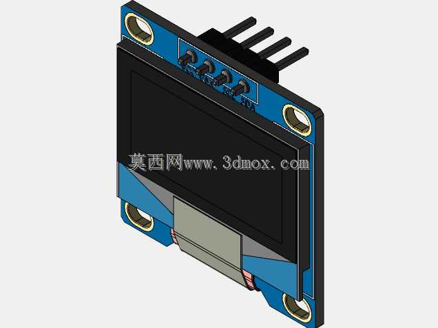 Arduino试验板OLED支架