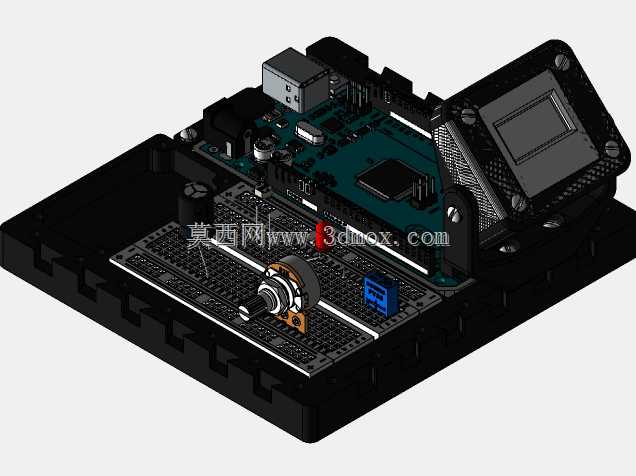 Arduino试验板OLED支架