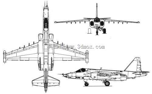 Sukhoi Su 25“青蛙脚”