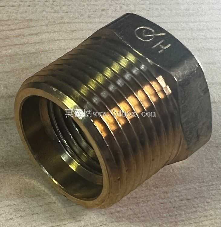 3/4英寸MNPT X 1/2英寸FNPT黄铜管件