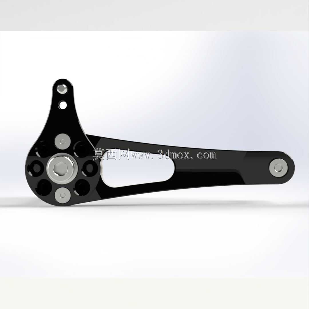 Cognito Moto黑色通用后备箱-固定脚踏板