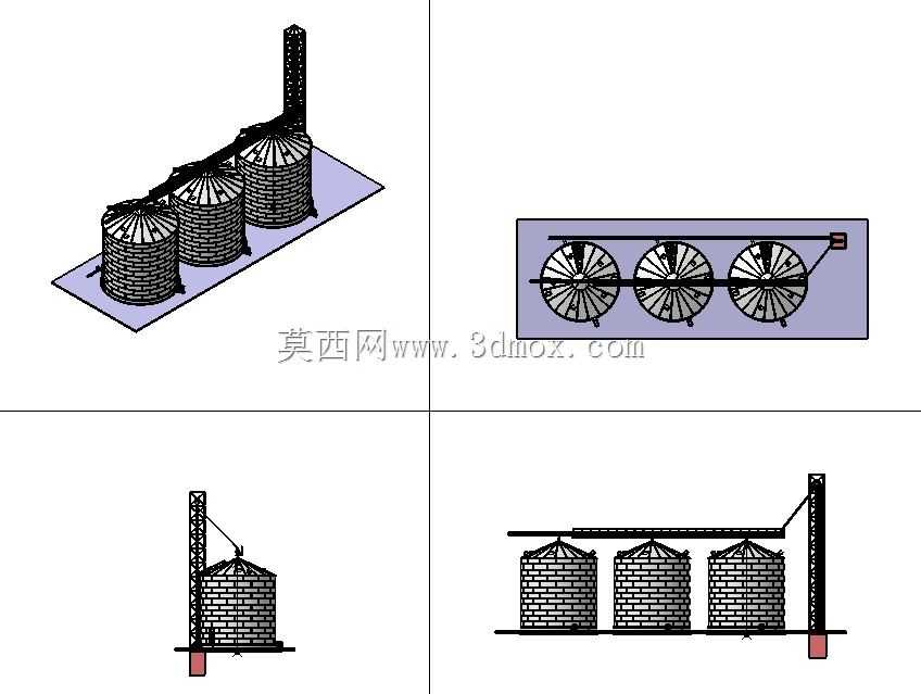 3X2000 TON0905350658135筒仓