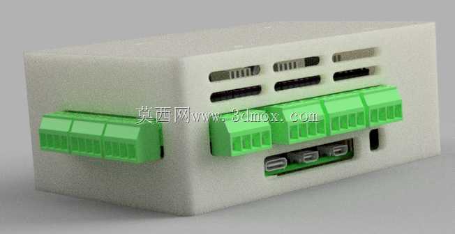 Raspberry Pi V4/Protoneer CNC帽子外壳
