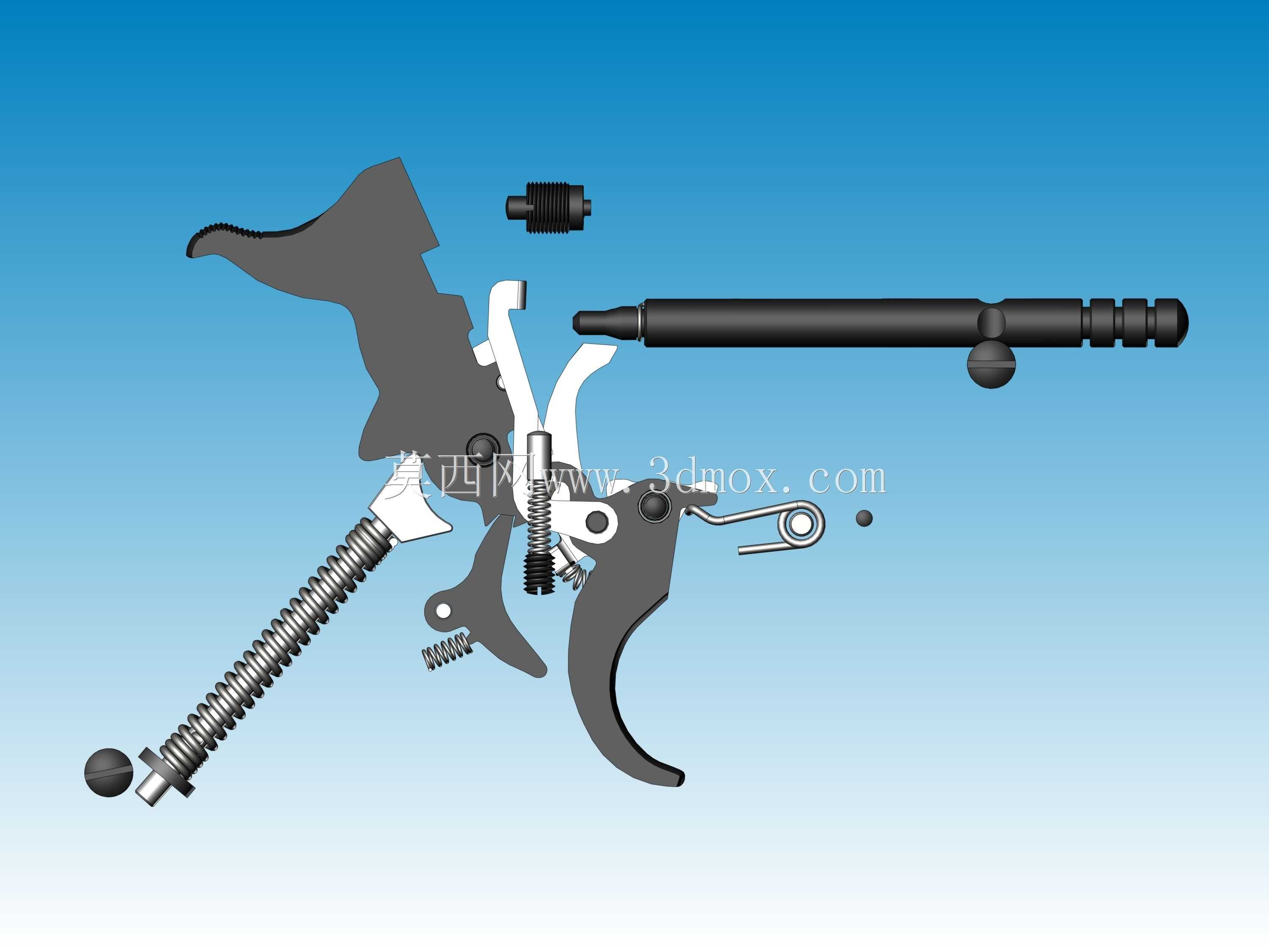 Rohm 63型22LR左轮手枪支柱