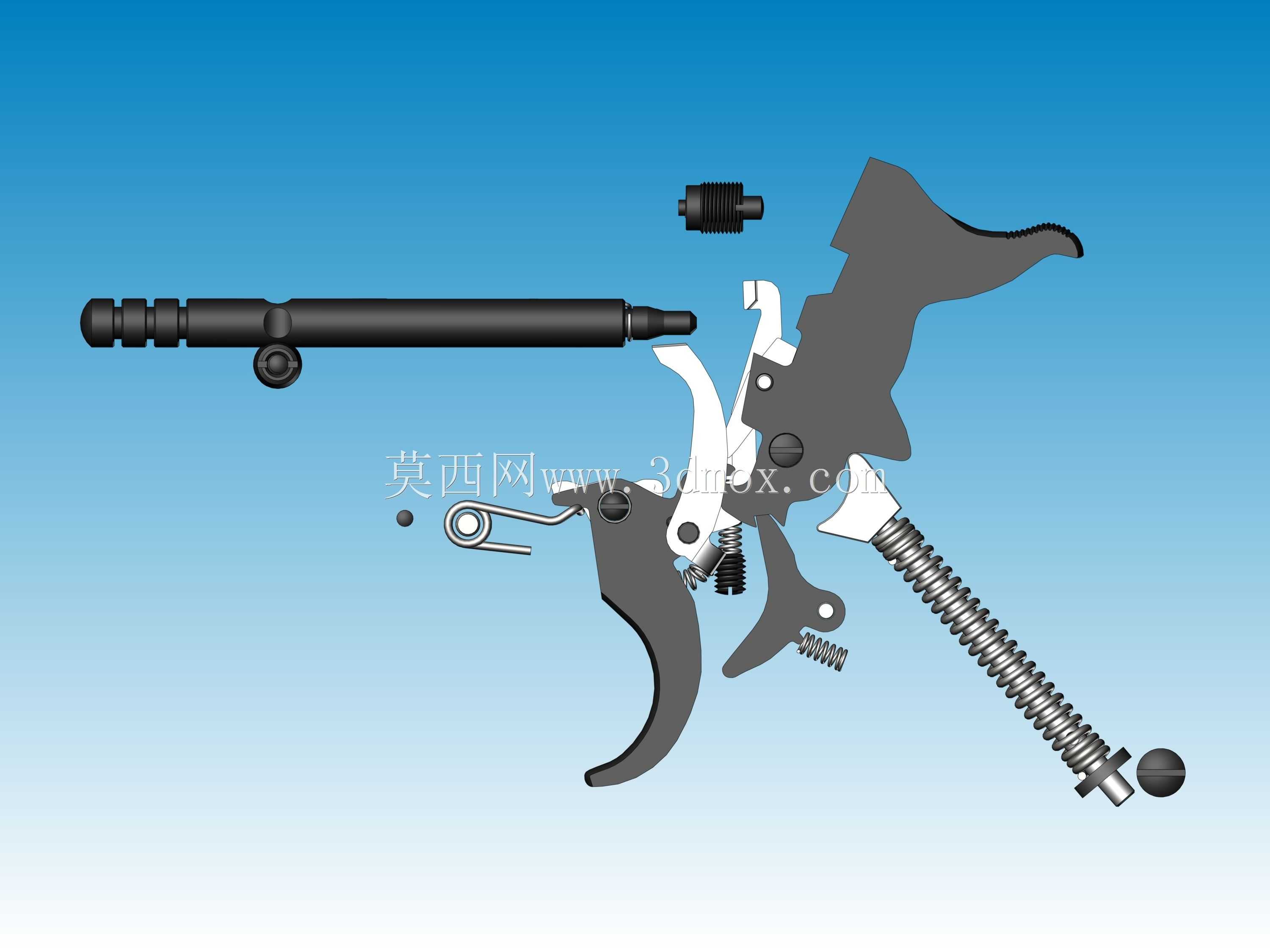 Rohm 63型22LR左轮手枪支柱