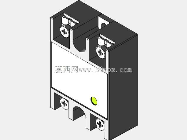 带Din导轨安装的固态继电器