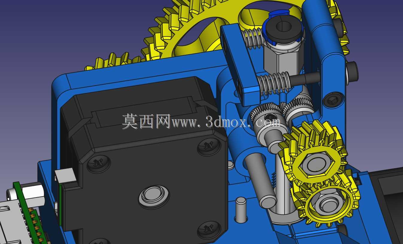 双齿轮Wade挤出机直接Bowden驱动