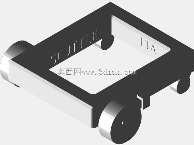 SKITTLE,用于3D打印的小型SKITTLE机器人模型