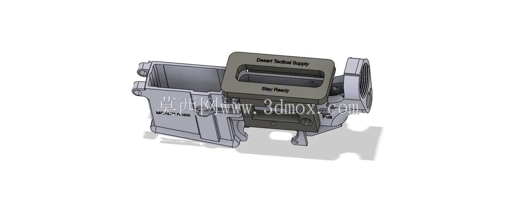 M16钻铣夹具-请勿用于商业用途