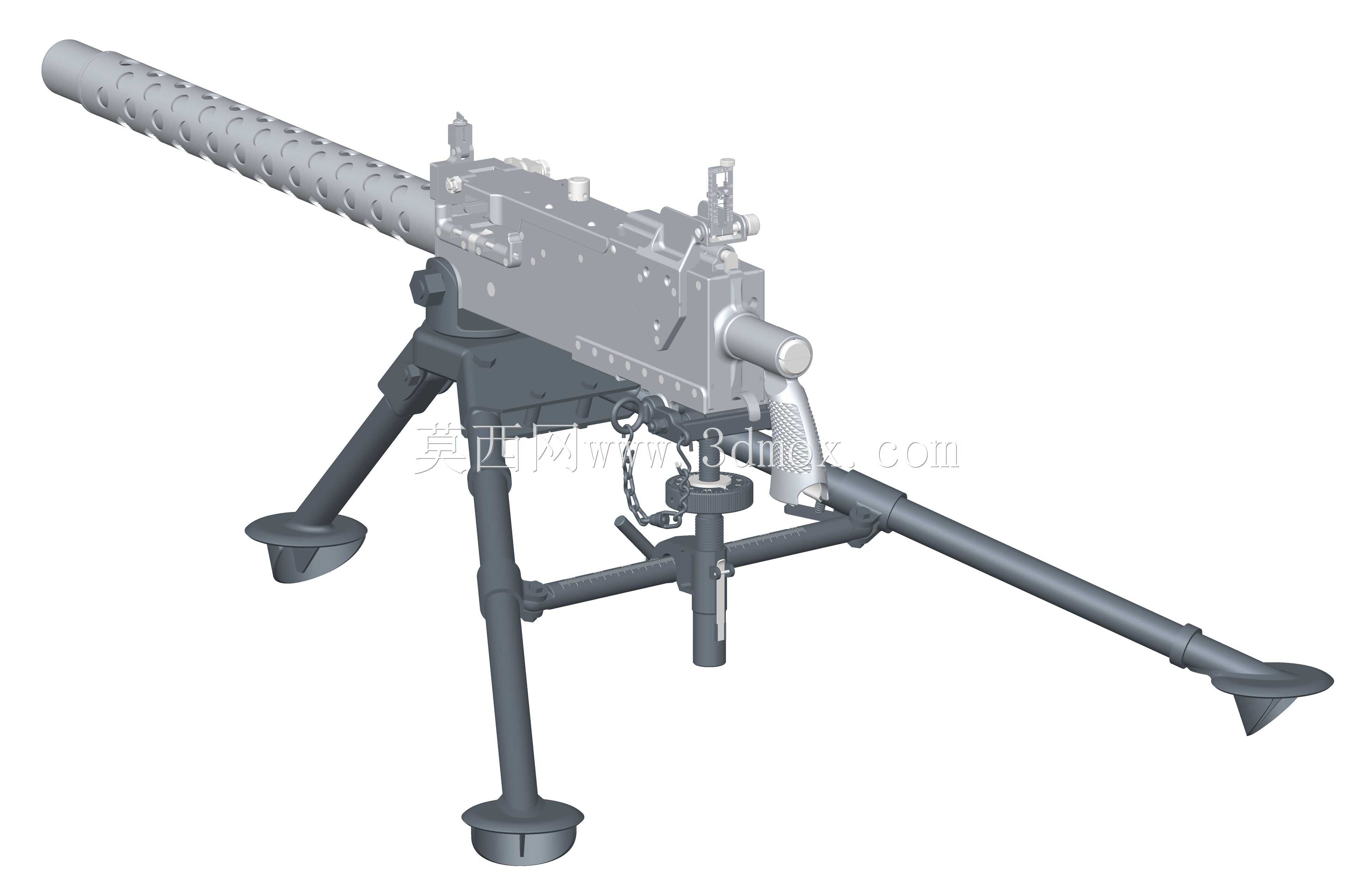 三脚架上的30 cal BMG