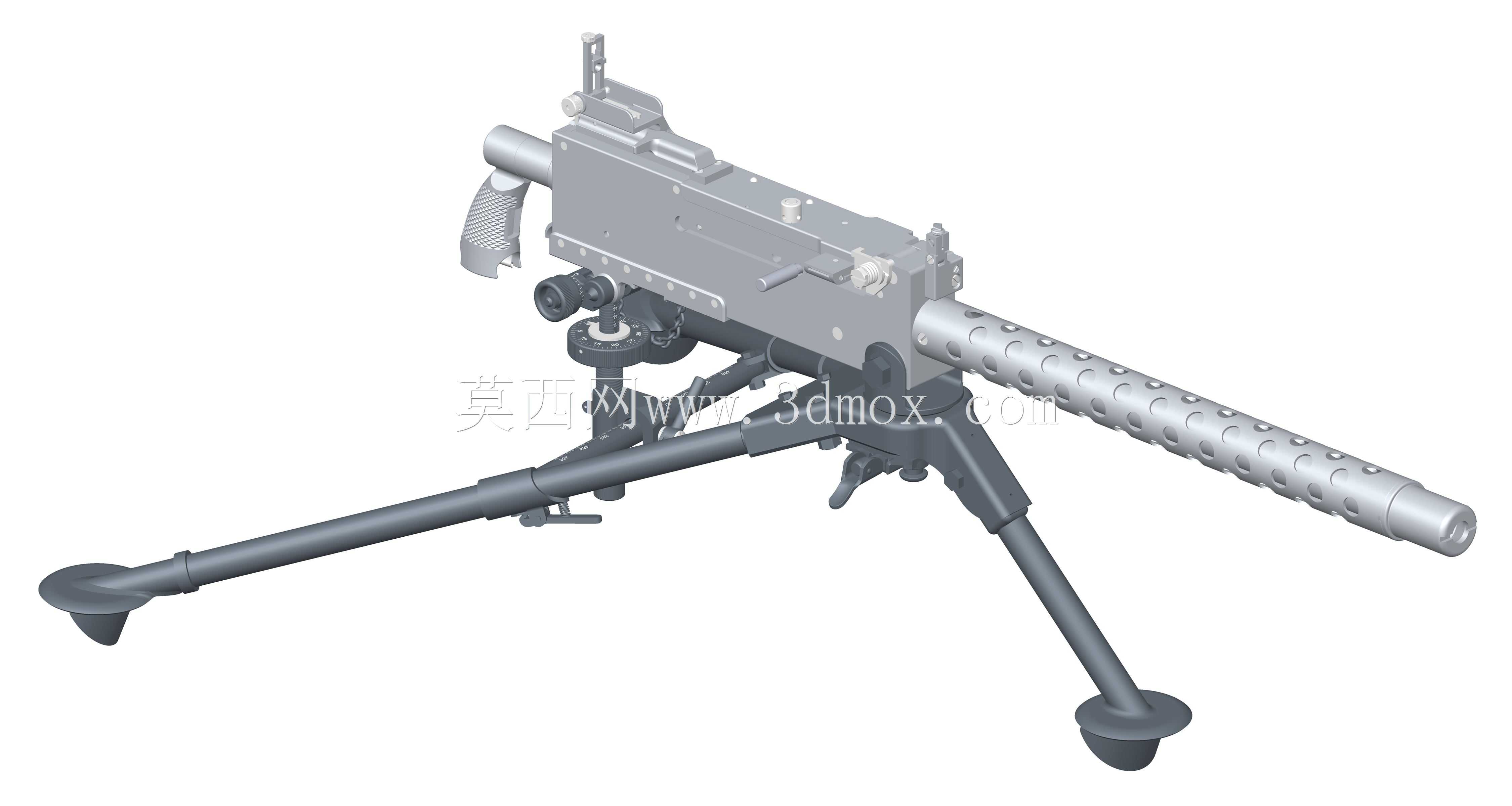 三脚架上的30 cal BMG