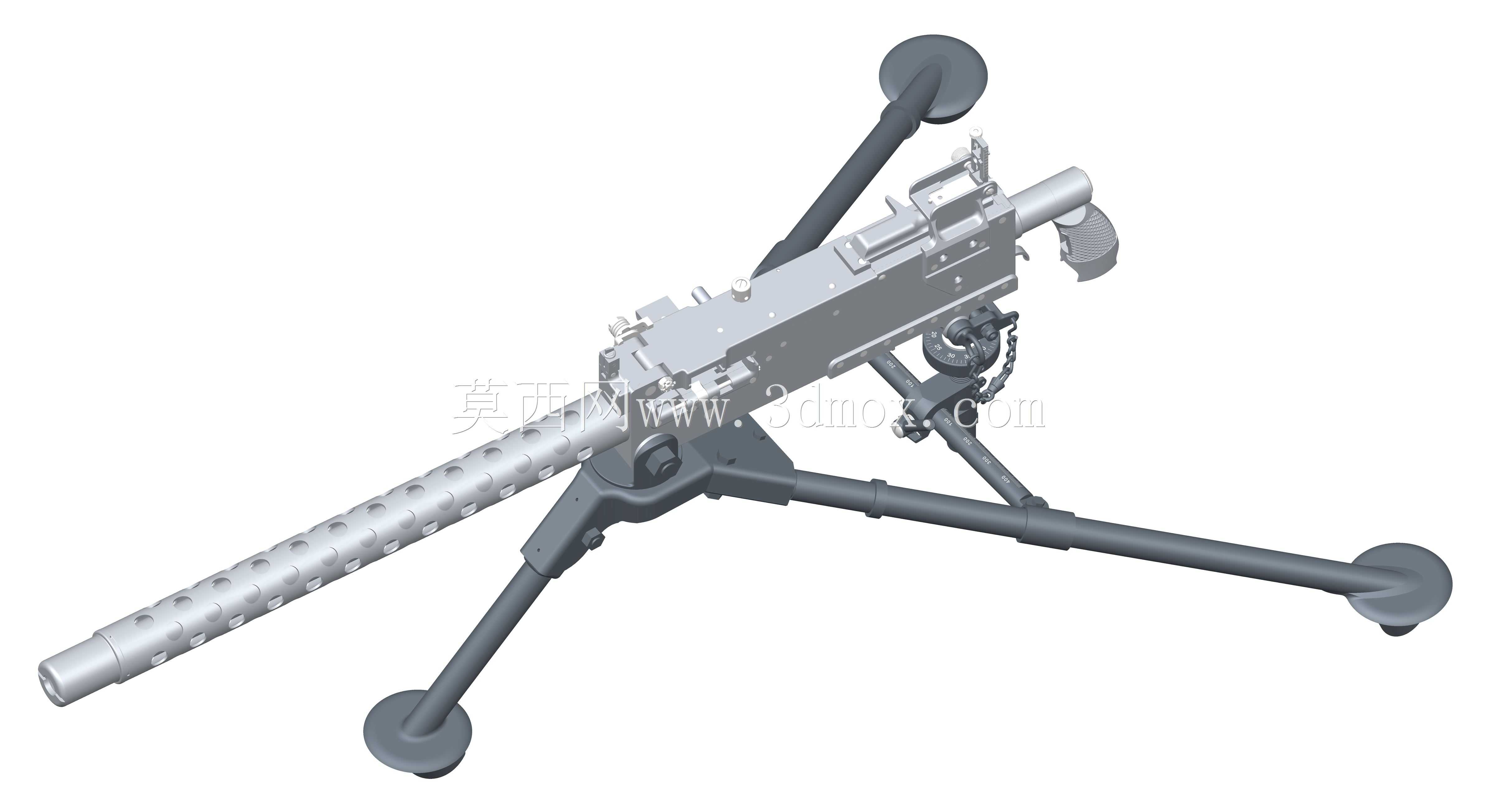 三脚架上的30 cal BMG