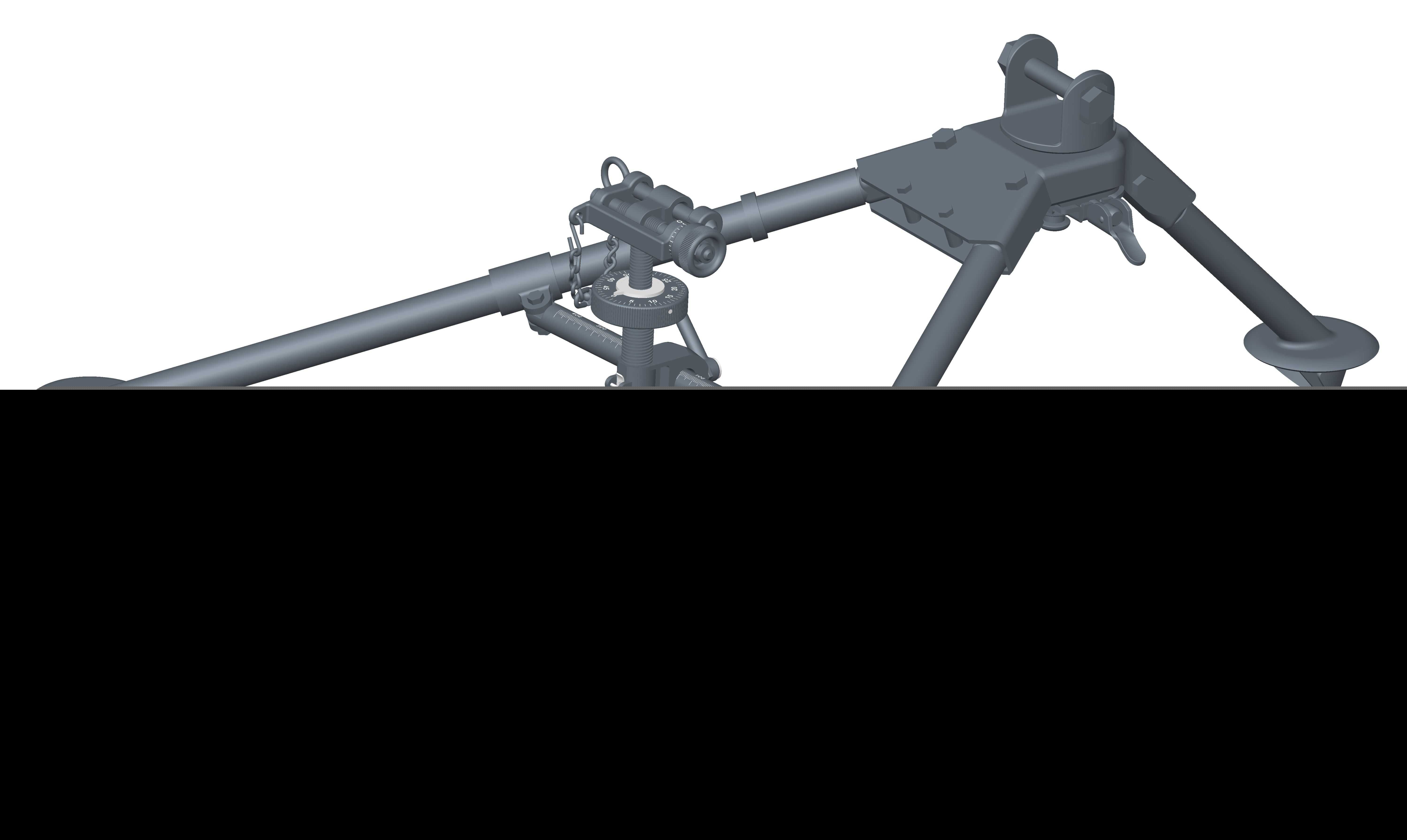 三脚架上的30 cal BMG