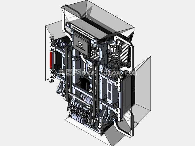 RM2021桂林电子科技大学进化团队工程机器人机械结构开源