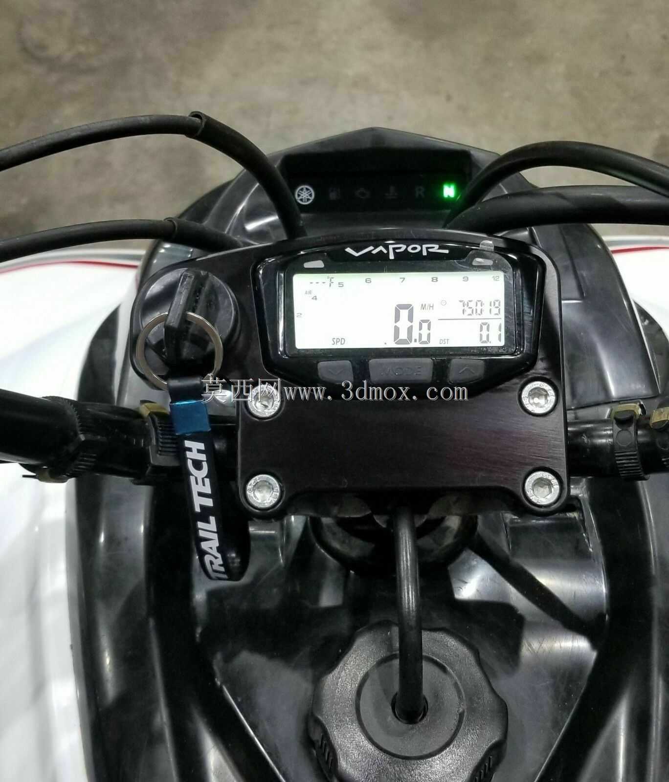 雅马哈猛禽700的TRAILTECH蒸汽支架