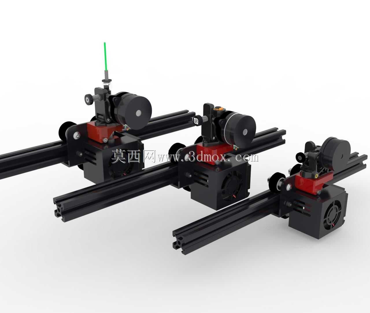 ENDER 3带轨道器(直接驱动)-仅一个印刷零件
