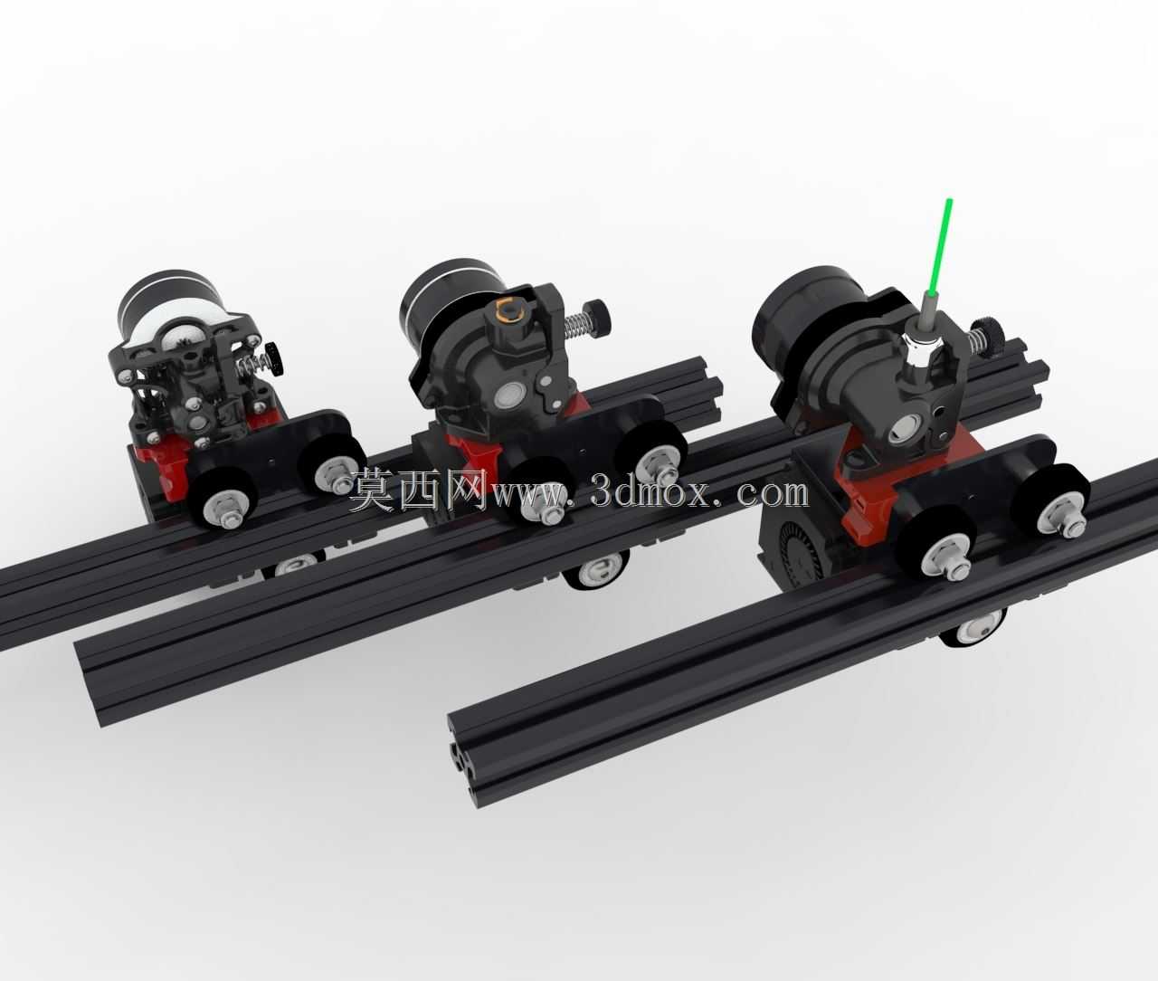 ENDER 3带轨道器(直接驱动)-仅一个印刷零件