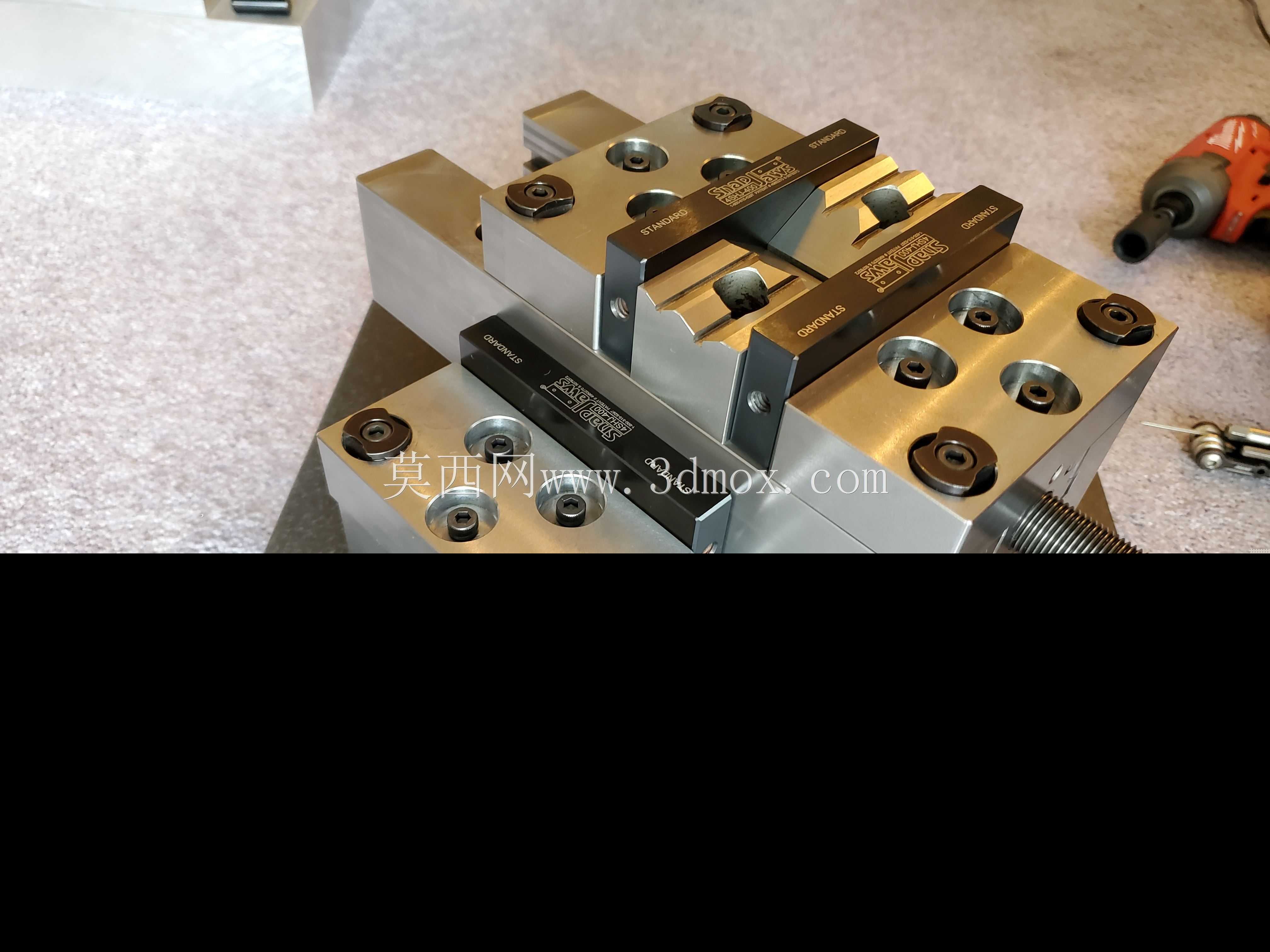 模块化4英寸CNC虎钳系统