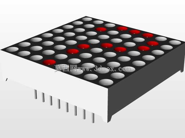 LED矩阵点阵发光二极管