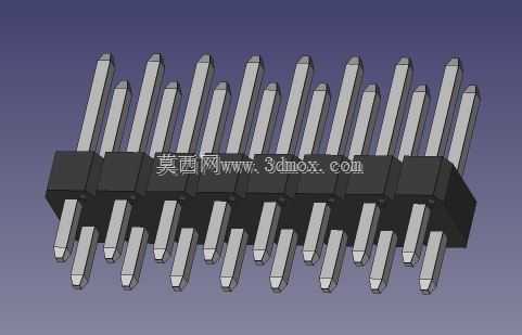 8 x 2割台通孔