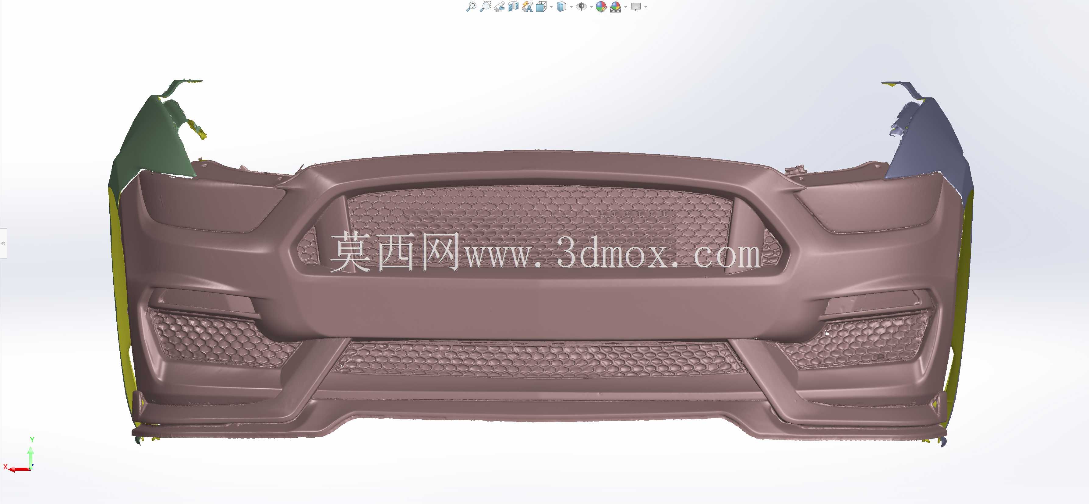 ����Ұ��S550ǰ��3Dɨ��