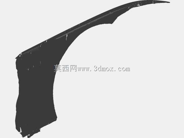 福特野马S550前端3D扫描