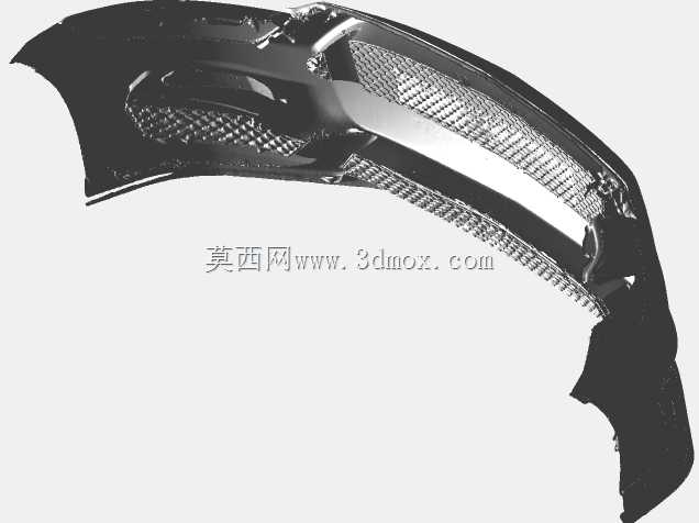 福特野马S550前端3D扫描