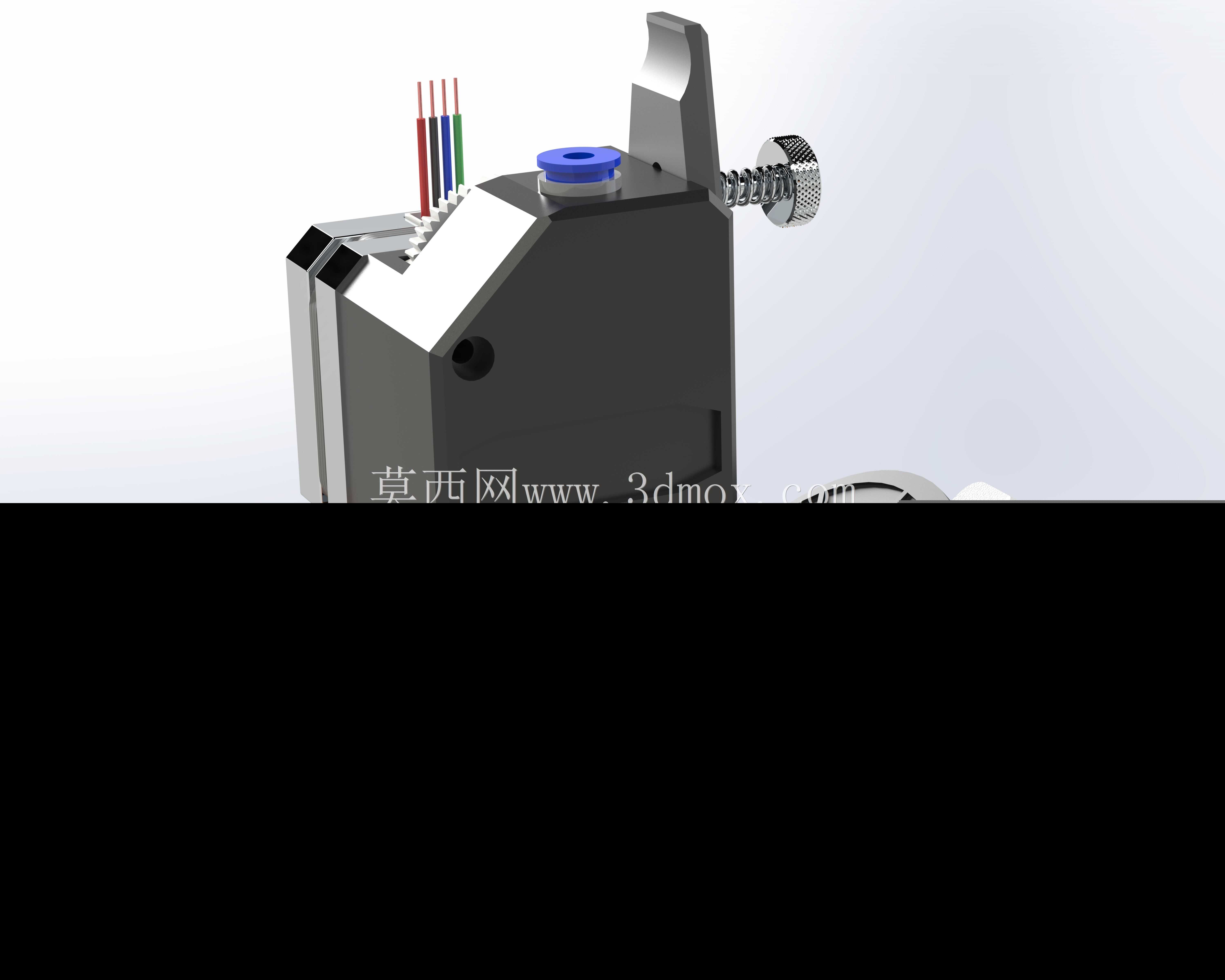 带PrinterMods支架的Ender 3 BMG/E3D热端组件
