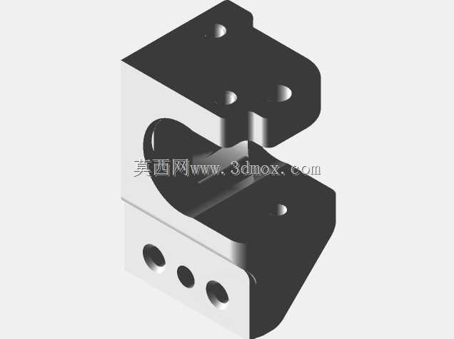 带PrinterMods支架的Ender 3 BMG/E3D热端组件