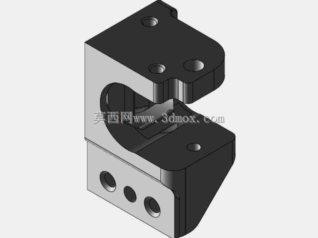 带PrinterMods支架的Ender 3 BMG/E3D热端组件