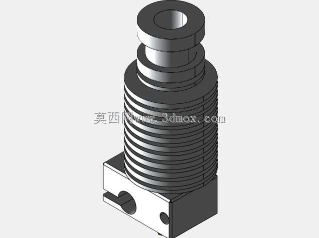 带PrinterMods支架的Ender 3 BMG/E3D热端组件