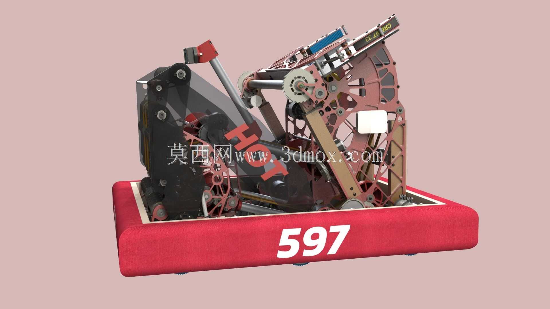 春季特别卡达顿第三名:纽姆霍特597队的深红色下巴