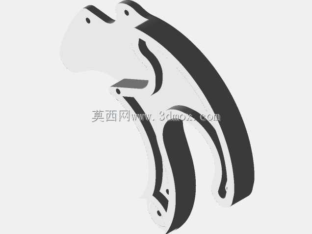 可打印电缆夹