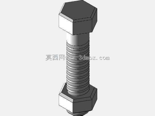 1/2英寸木螺母和螺栓