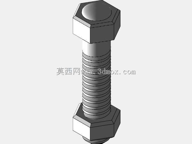 1/2英寸木螺母和螺栓