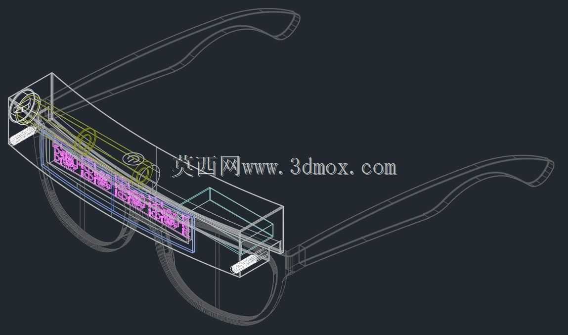 眼镜手电筒AUTOCAD RAY BEN