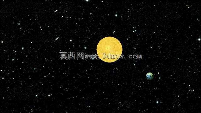 地球绕太阳转