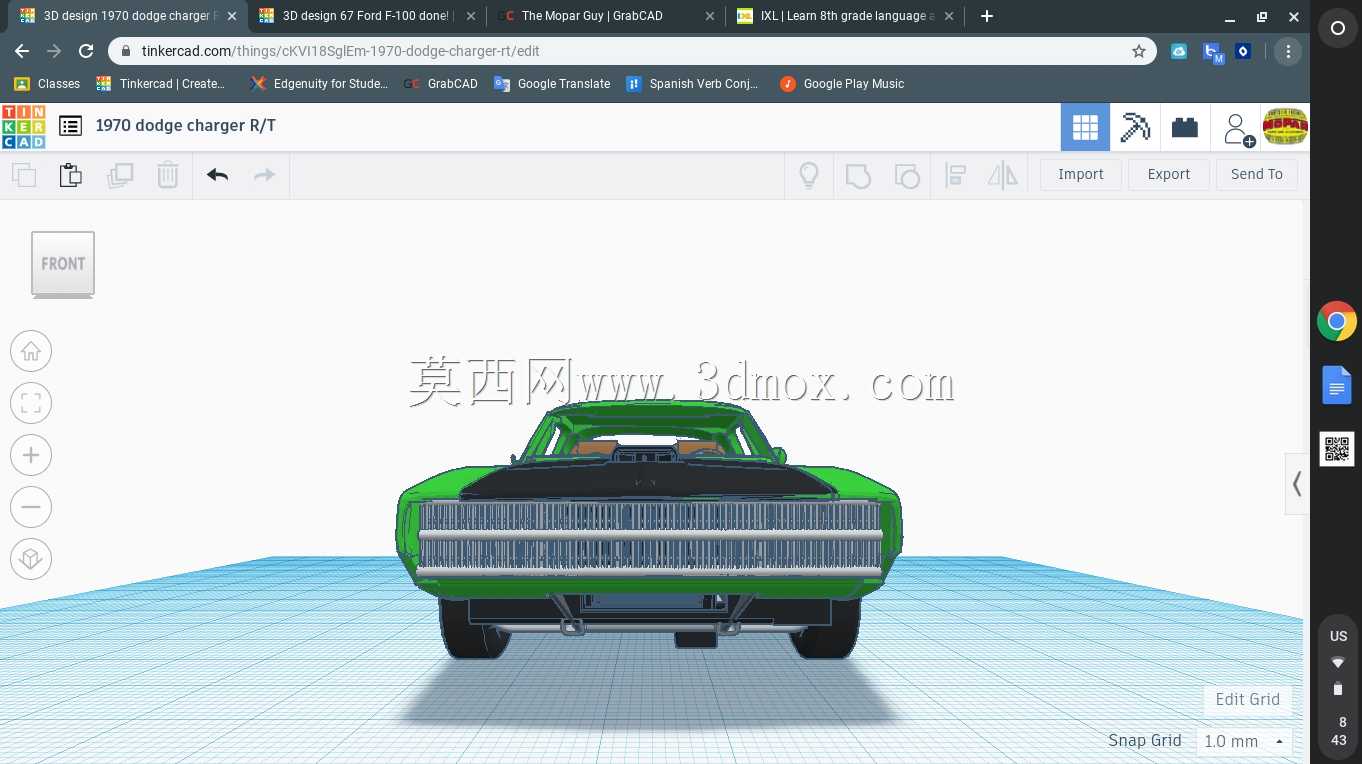 1970道奇充电器