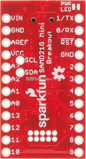 SparkFun SAMD21迷你突破