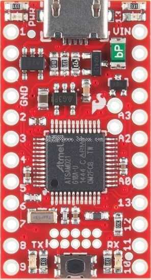 SparkFun SAMD21迷你突破